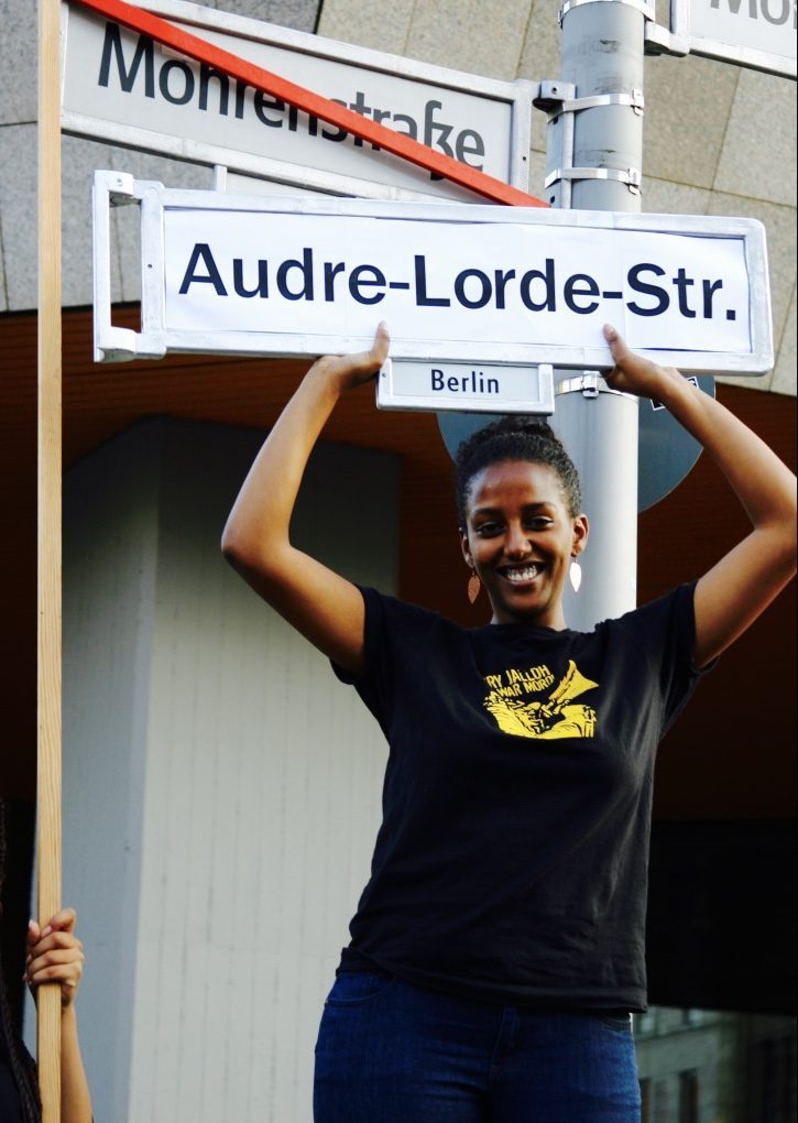 Audre Lorde - Strassenumbenennung - Just Listen - Berlin Postkolonial 5